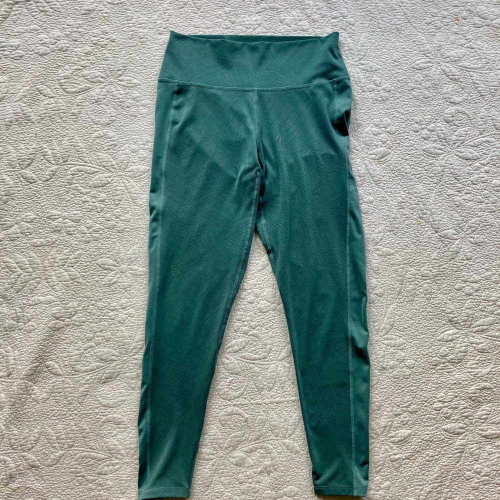 Adidas | Running Tights 7/8 Length | Size Small | Teal